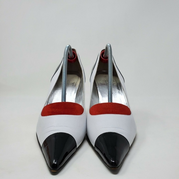 Dolce & Gabbana Pointed Toe Stiletto Heel Pumps - Picture 3 of 8